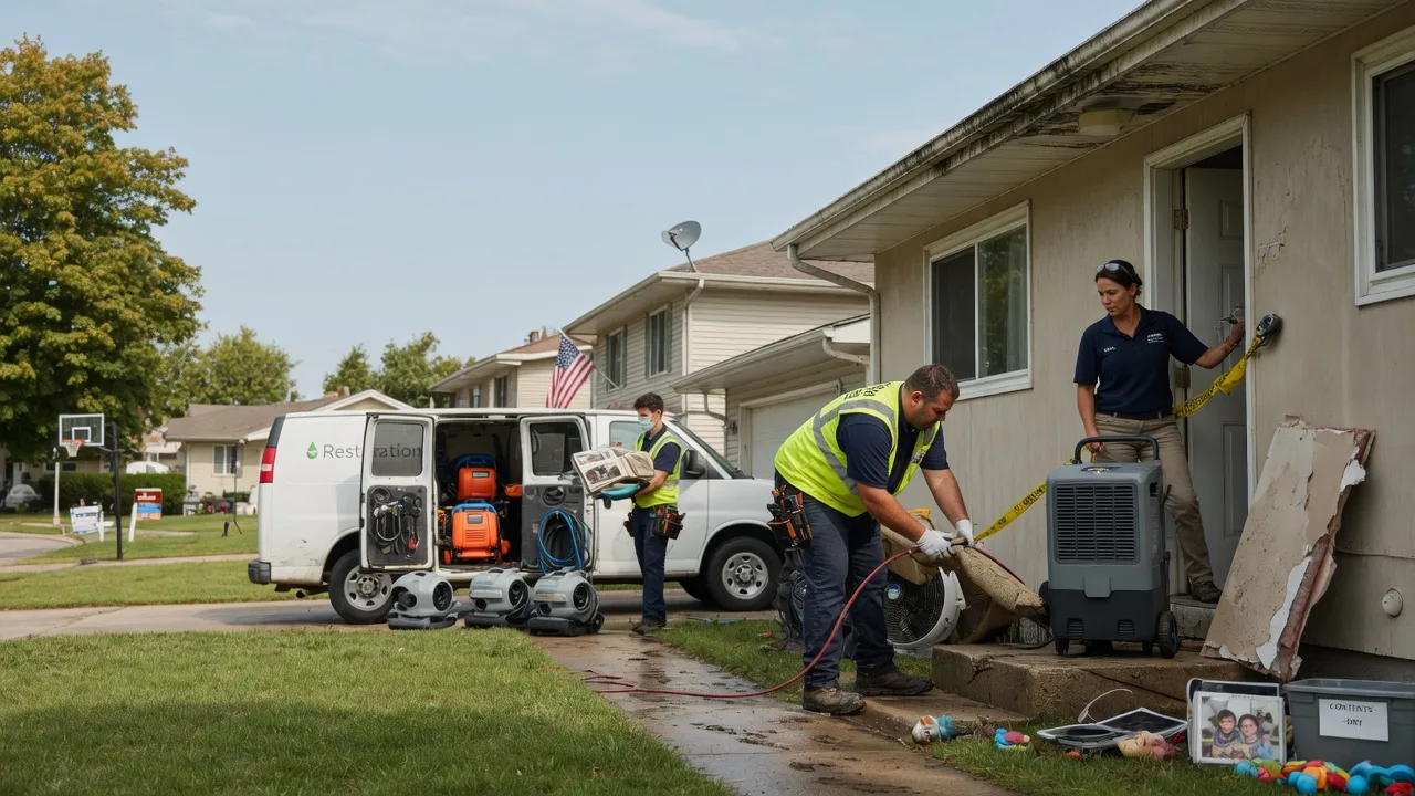 Water Damage Restoration in Linwood, MI near me